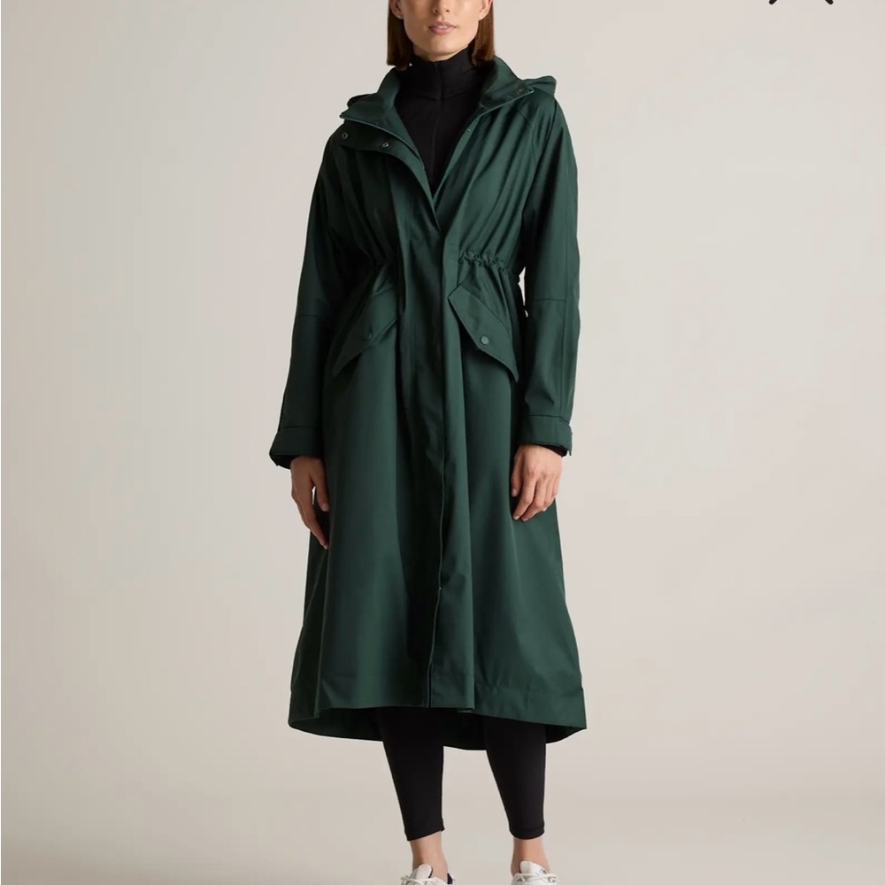 Quince Weatherproof Rain Trench Coat